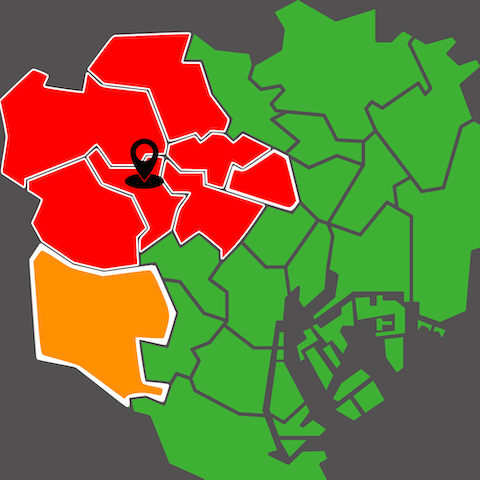 対応エリア・東京都